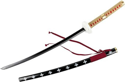 One Piece Surgeon of Death Doctor Trafalgar Law Katana 40" RED Anime Cosplay Sword