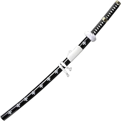 One Piece Surgeon of Death Doctor Trafalgar Law Katana 40" WHITE Anime Cosplay Sword