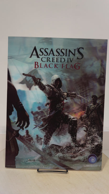 Naked 3D Poster - ASSASSINS CREEDIV
