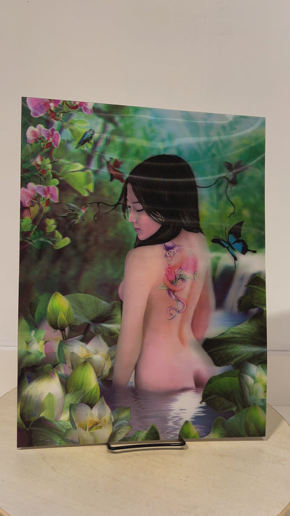 Naked 3D Poster - Beauty