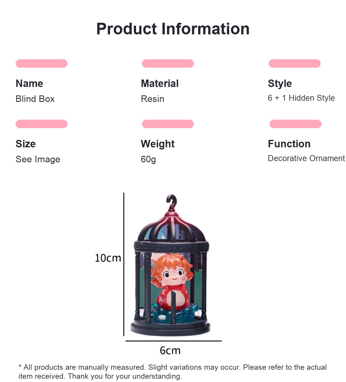 Phantom Forest Figure Blind Box