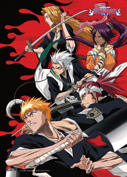 Wall Scroll - Bleach Soul Reaper SS - Anime Hanging Painting Poster Fabric Wall Art 18.5"W x 25.2"H