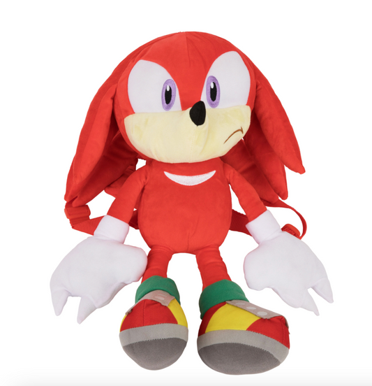 Bag - Sonic - Knuckles Plush 18' Backpack