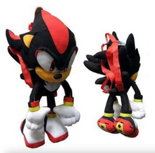 Bag - Sonic - Shadow  Plush 18' Backpack