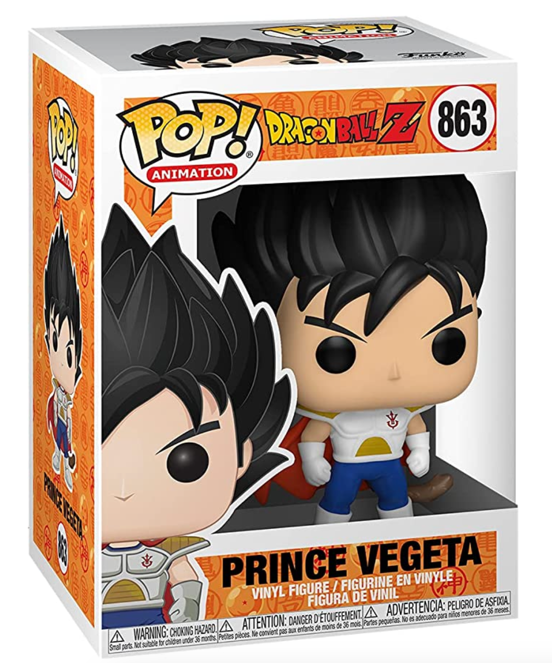Funko POP - Dragon Ball Z - PRINCE VEGETA (863)