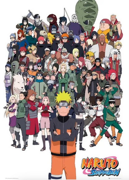 Wall Scroll - Naruto